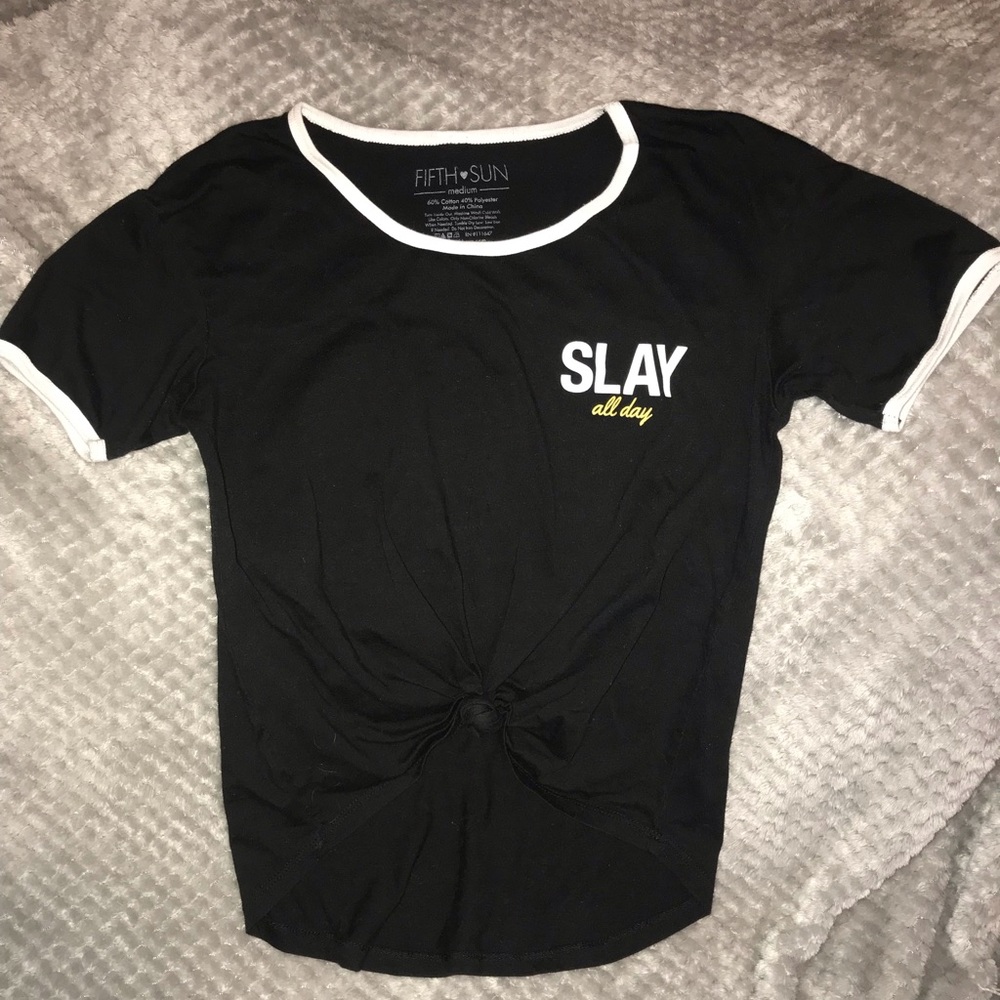 Slay all day short sleeve